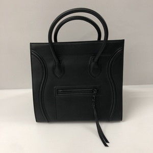 Celine Luggage Phantom Handbag Tote Bag Black